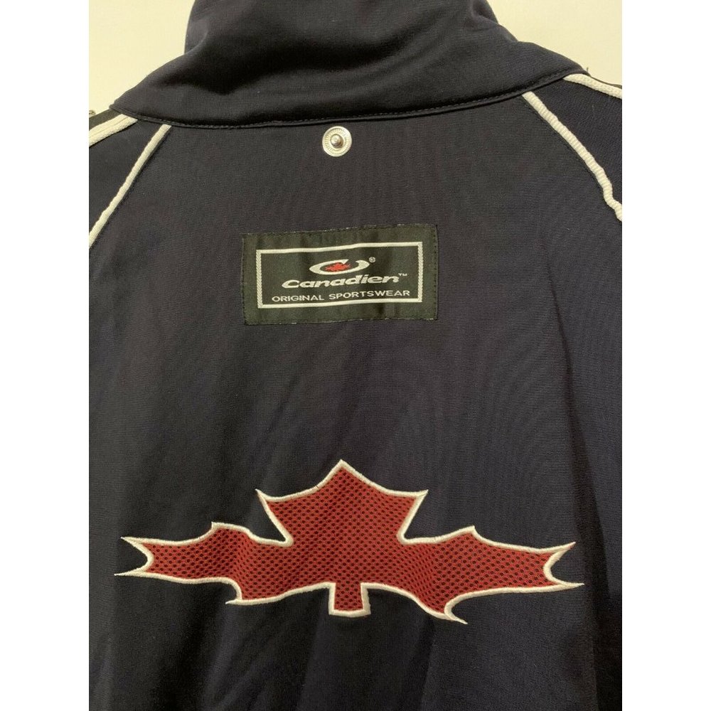 Vtg Visby IBK‎ Jacket Canadien Original Sportswear Blue Men’s Sz M 1988